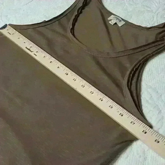 Umgee Brown Comfy Flowy Tank Top - Picture 5 of 7